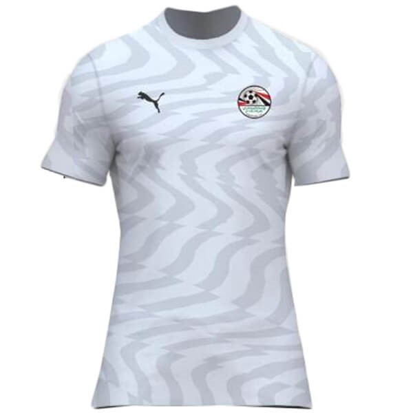 Maillot Football Égypte Exterieur 2019 Blanc